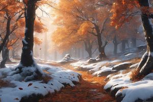 Поздняя осень ноябрь