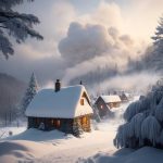 Зима в деревне