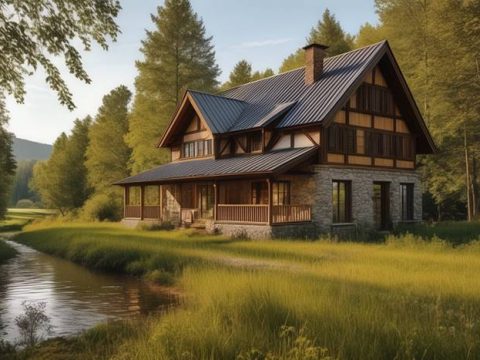 Дом у реки