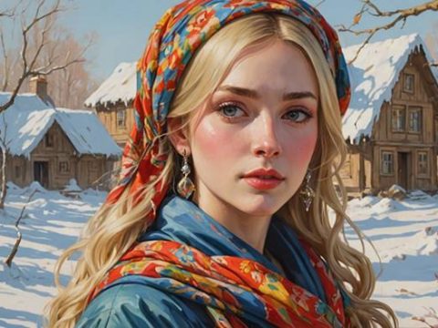 Деревенская девушка