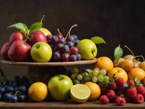 Натюрморт с фруктами и ягодами