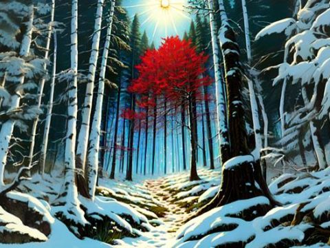 Лес ранней весной