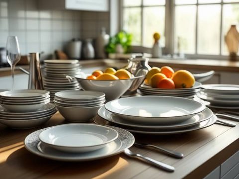 Посуда на кухне