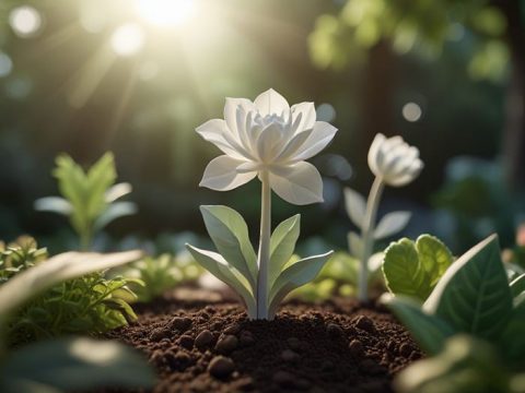 Растения в мае