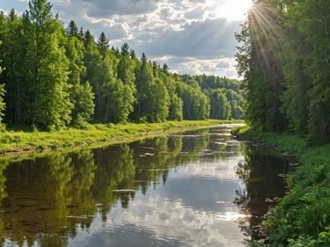 Природа в июне