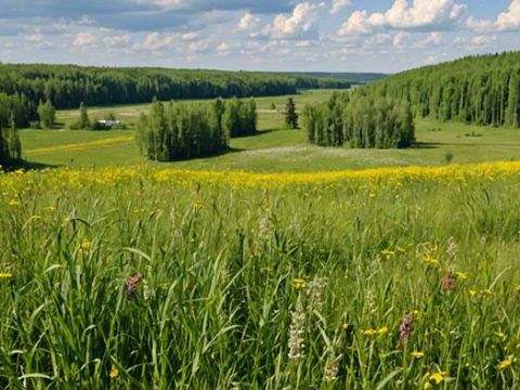 Русская природа летом