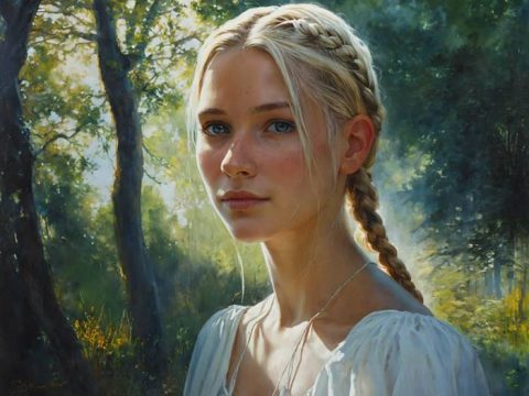 Летом в лесу