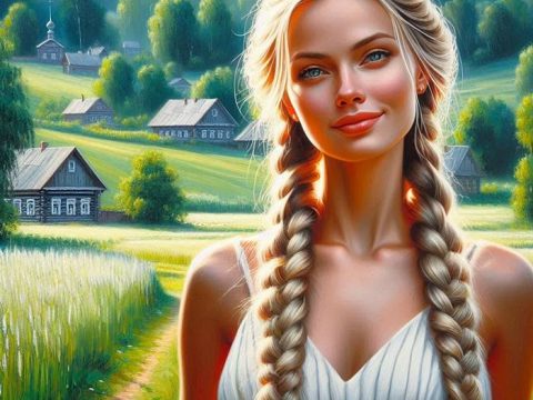 Деревня летом