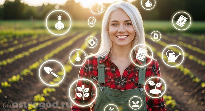 Посадка растений