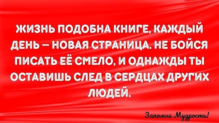 Мудрые мысли о жизни