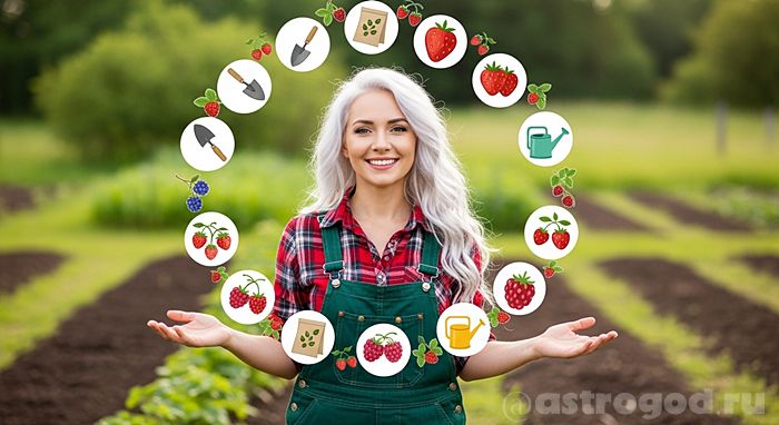 Посадка клубники