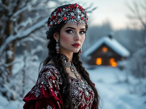 Зима в деревне