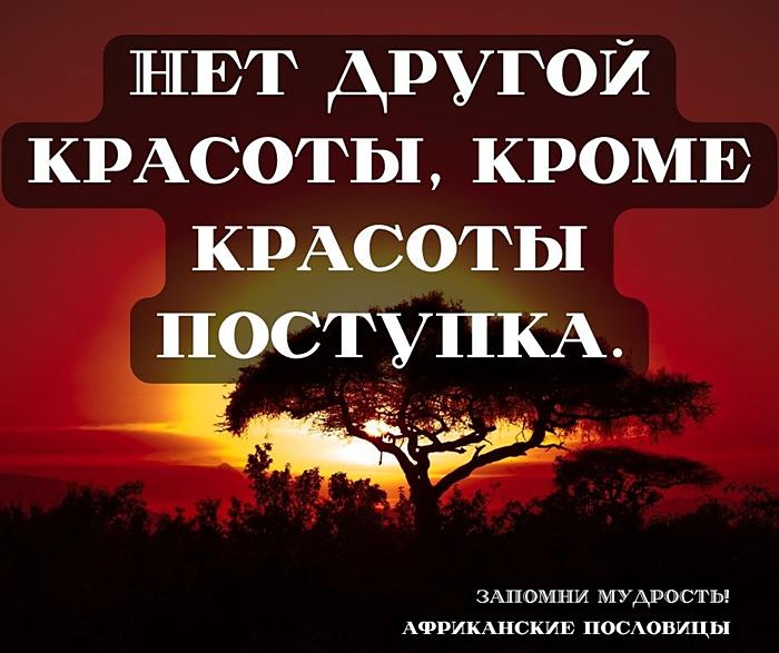 Африканские пословицы и поговорки