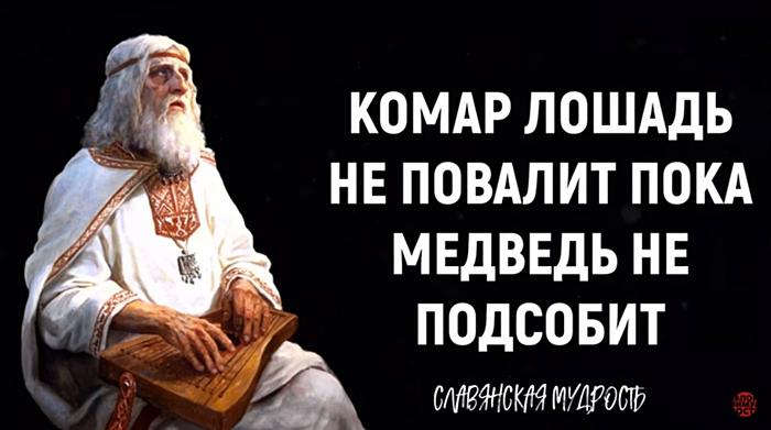Мудрые славянские пословицы и поговорки
