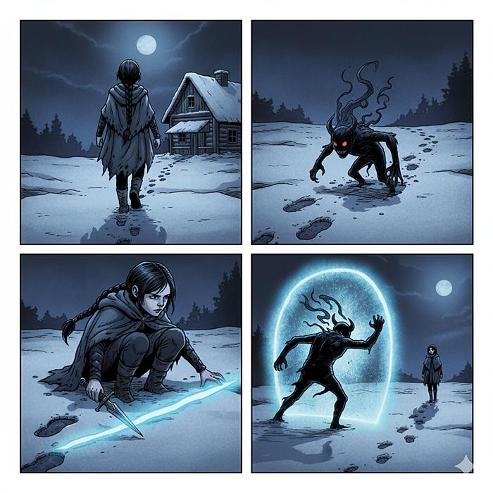 Миникомикс защита от нечисти