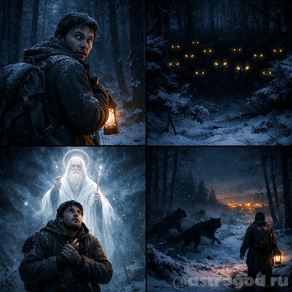 Миникомикс молитва от волков