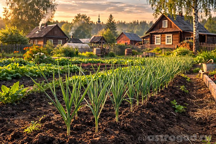 Посадка чеснока