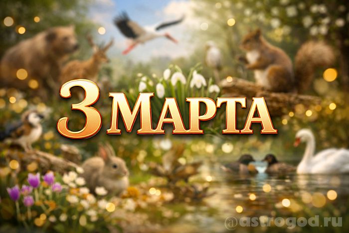 Всемирный день дикой природы 3 марта