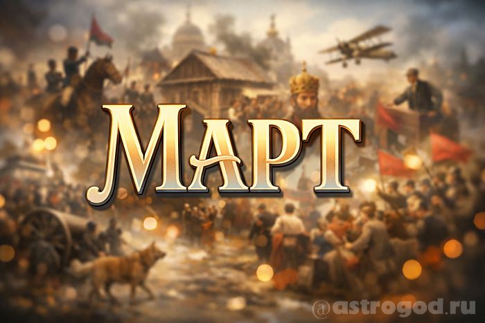 Знаменательные даты марта