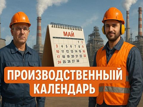 Производственный календарь на май