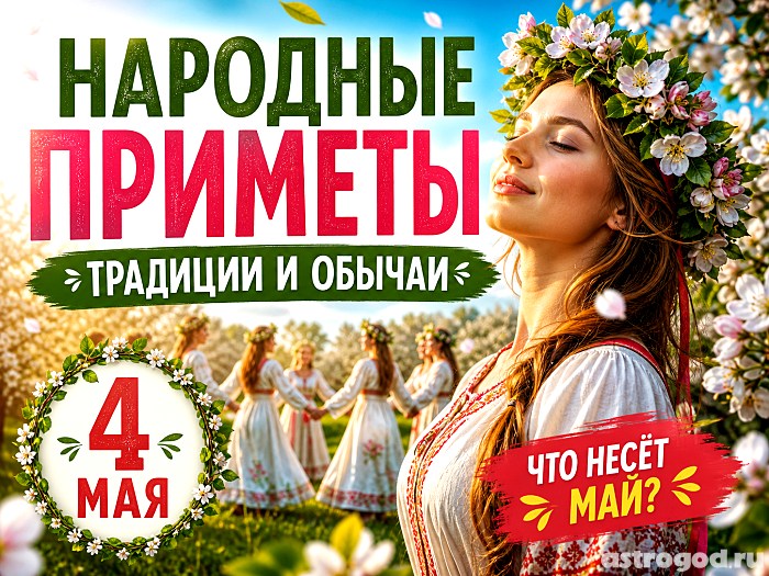 Традиции, обычаи и приметы 4 мая