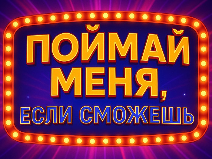 Поймай меня если сможешь