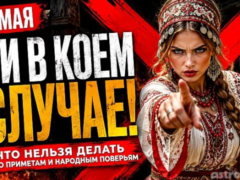 21 мая что ни в коем случае нельзя делать