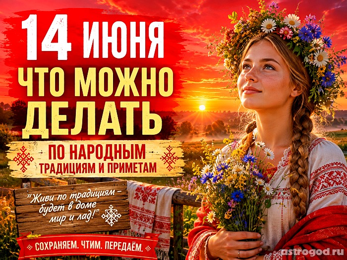 14 июня что можно и нельзя делать