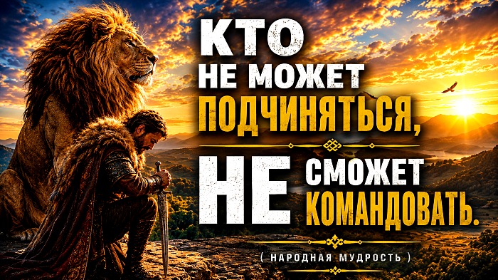 Народная мудрость: кто не может подчиняться, не сможет командовать