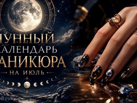Лунный календарь маникюра на июль