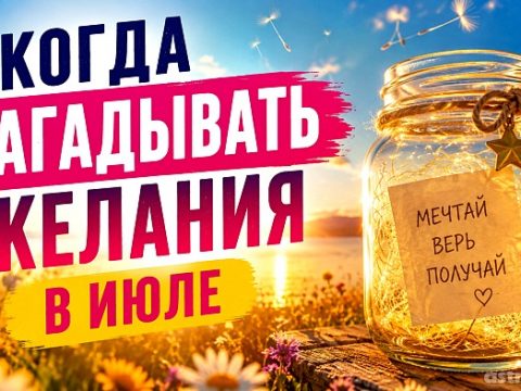 Когда загадывать желания в июле