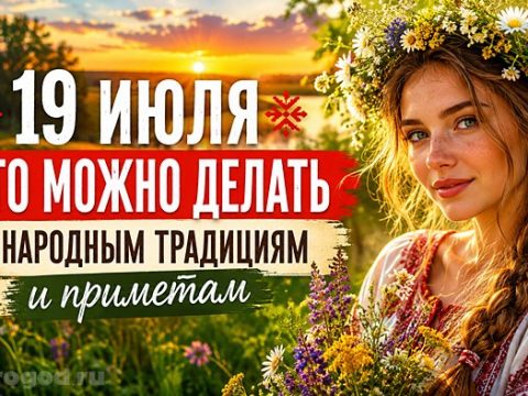 Что можно и нельзя делать 19 июля
