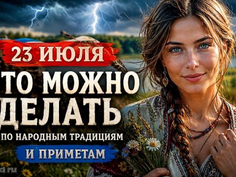 Что можно и нельзя делать 23 июля