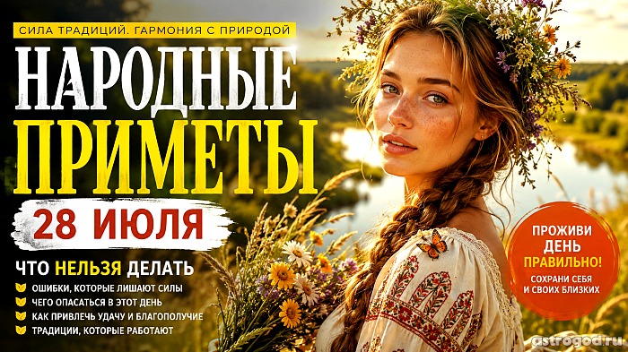 Что нельзя делать 28 июля и что делать можно