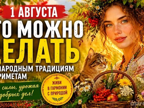 Что можно и нельзя делать 1 августа