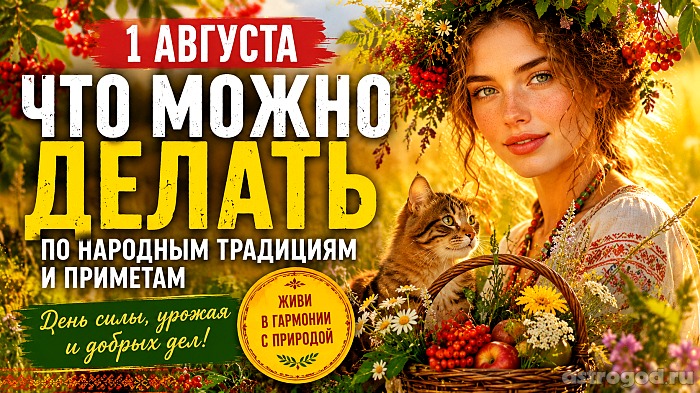 Что можно и нельзя делать 1 августа