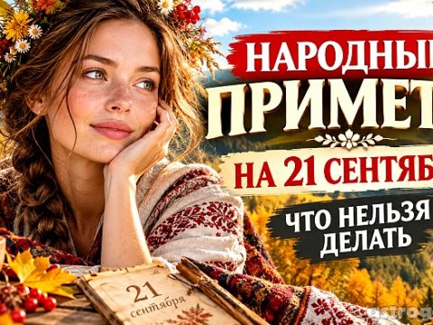 Что нельзя делать 21 сентября