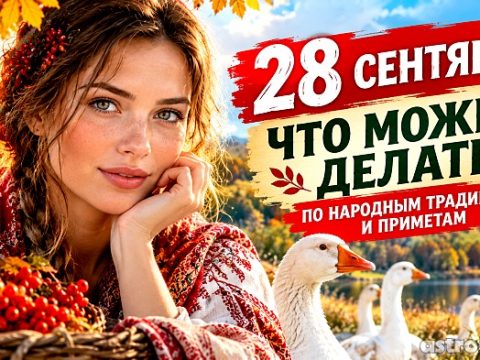 Что можно и нельзя делать 28 сентября