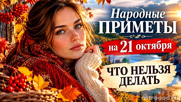 Народные приметы на 21 октября: что нельзя делать