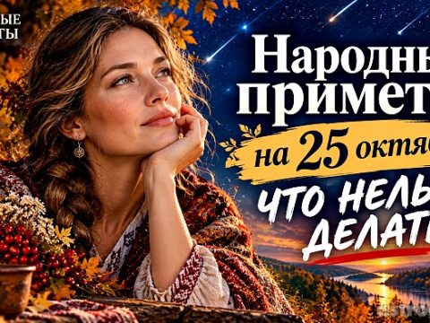 Что можно и нельзя делать 25 октября