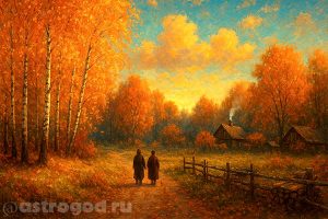 Осень в деревне