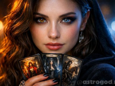 Гадание Три карты Таро онлайн