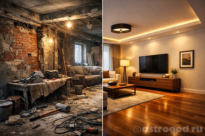 Ремонт в квартире