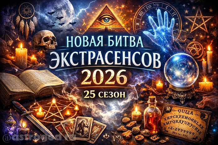 Новая Битва экстрасенсов 2026 25 сезон