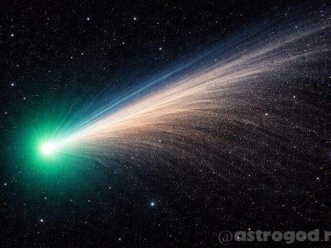 Комета арт изображение