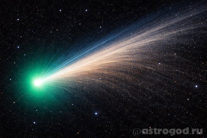 Комета арт изображение