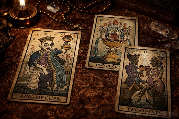 Карты Таро Триумф Луны расклад на столе