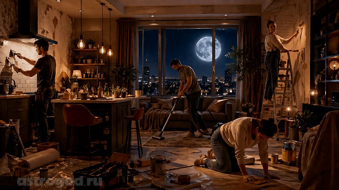 Календарь домашних дел по фазам Луны