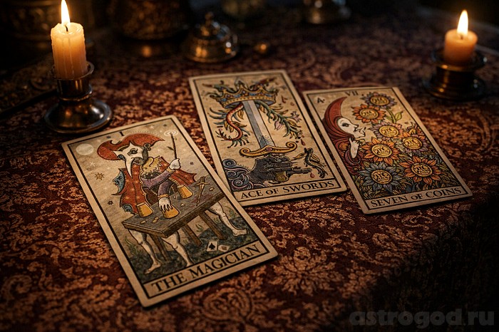 Карты Таро Триумф Луны: увидеть истинные мотивы людей