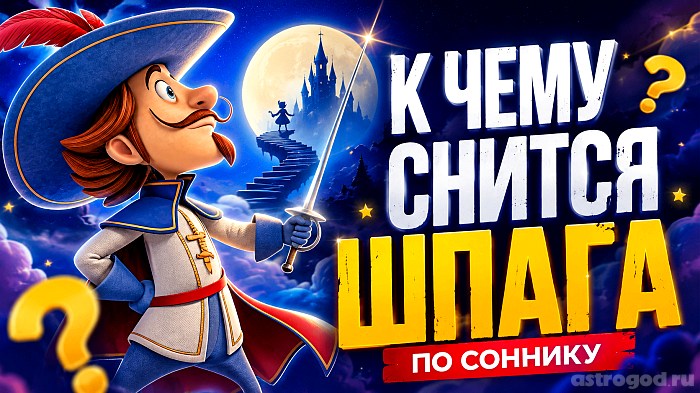 К чему снится шпага, толкование и трактовка сна